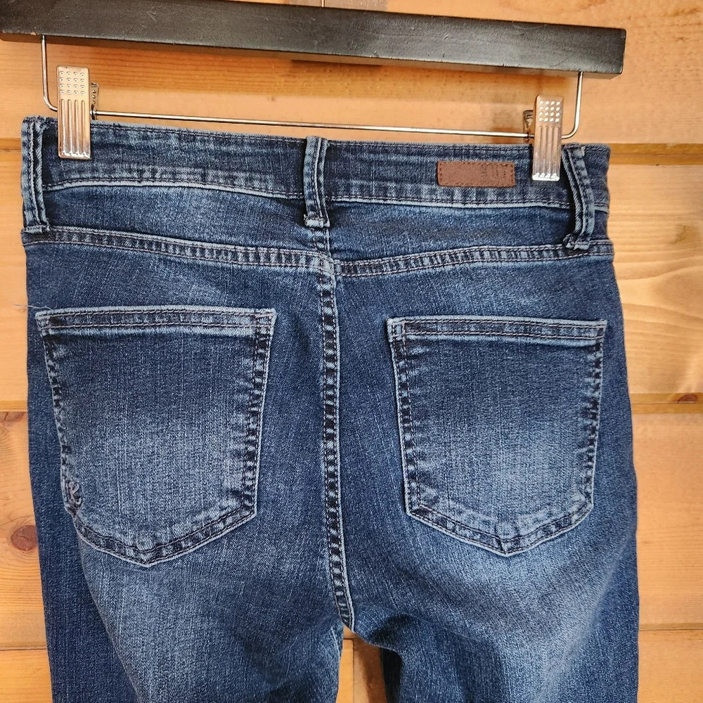 Kut from the Kloth 💜 Toothpick Skinny Dark Wash Low Rise Denim Jeans Sz 2 X 30